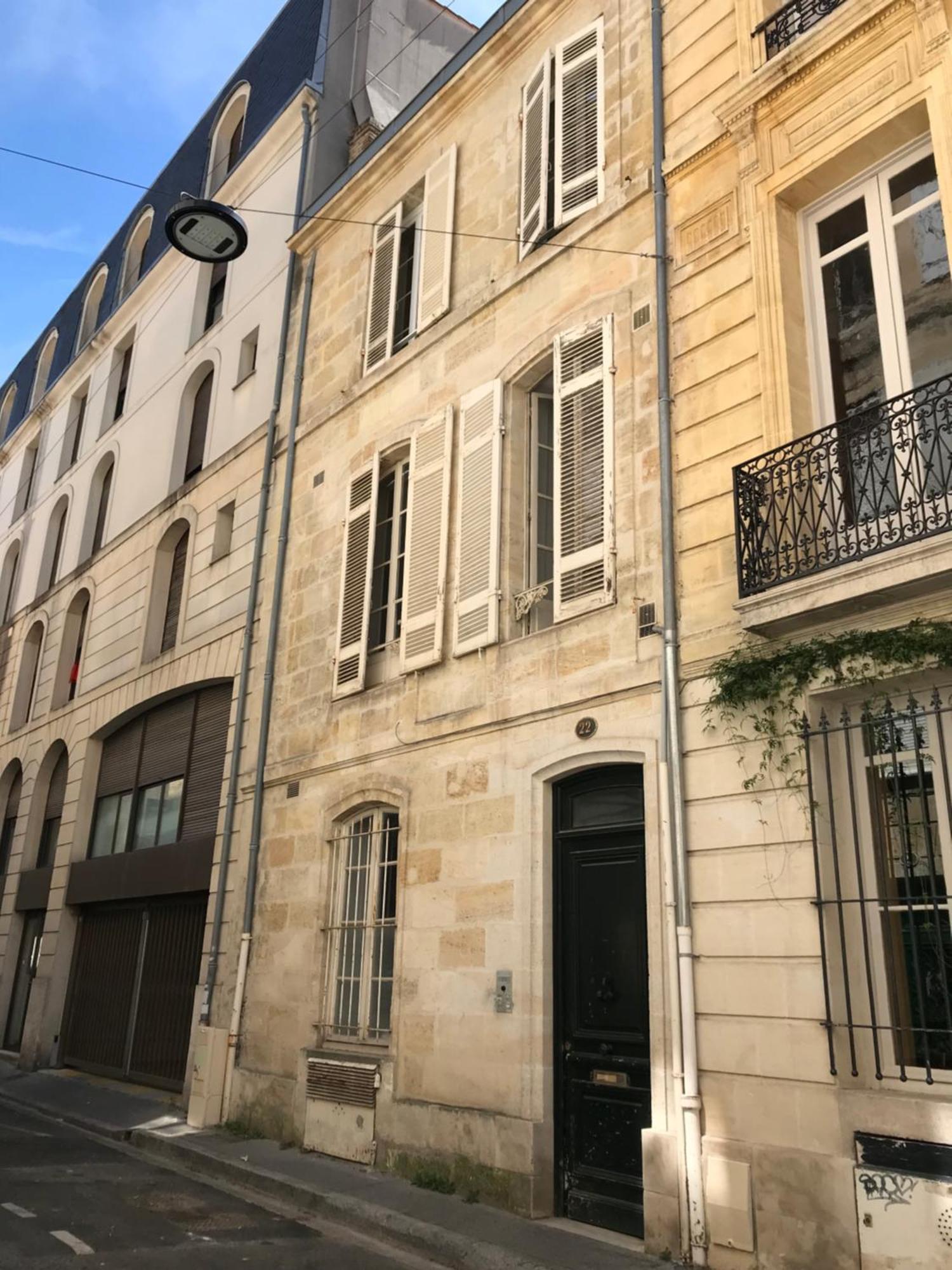 Studio De 30 M2 Dans Le Triangle D'Or De Bordeaux Exterior foto